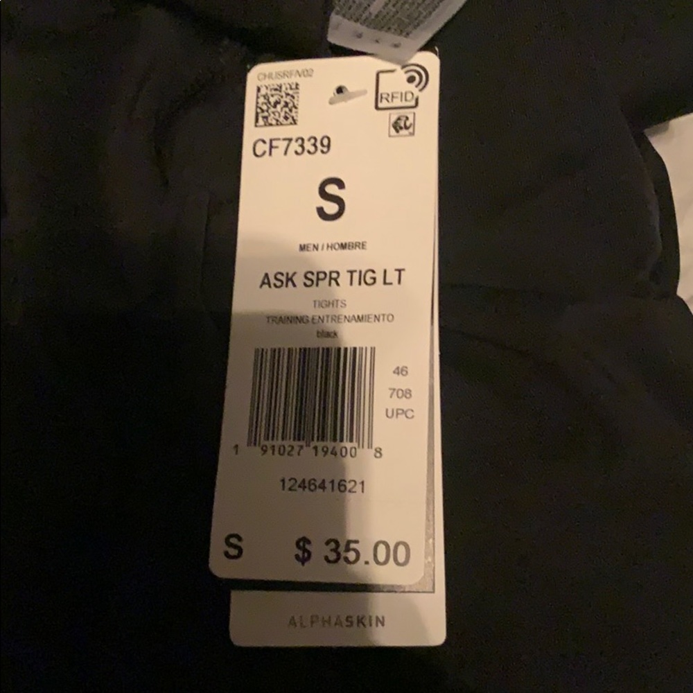 New adidas training tights